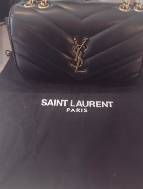 Saint Laurent LOULOU micro bag in lambskin